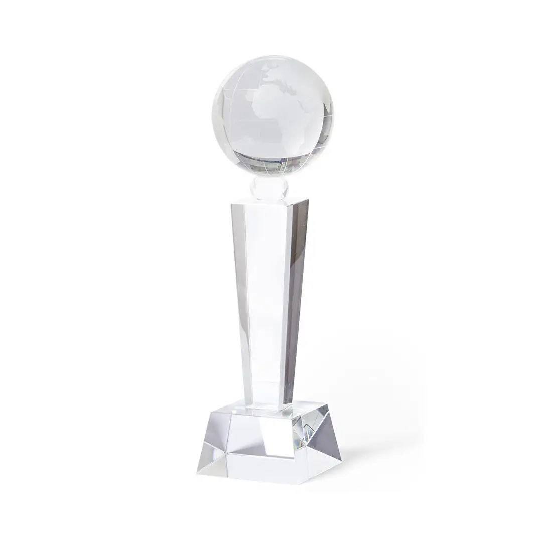 Trofeo da Premiazione in Vetro Personalizzato per Eventi Sportivi