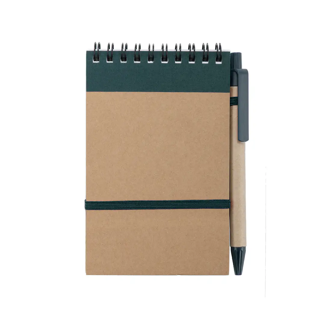 Block Notes in Cartone Bicolore 70 Fogli Personalizzato Ideale come Gadget Promozionale