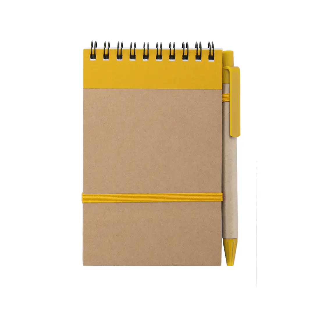 Block Notes in Cartone Bicolore 70 Fogli Personalizzato Ideale come Gadget Promozionale