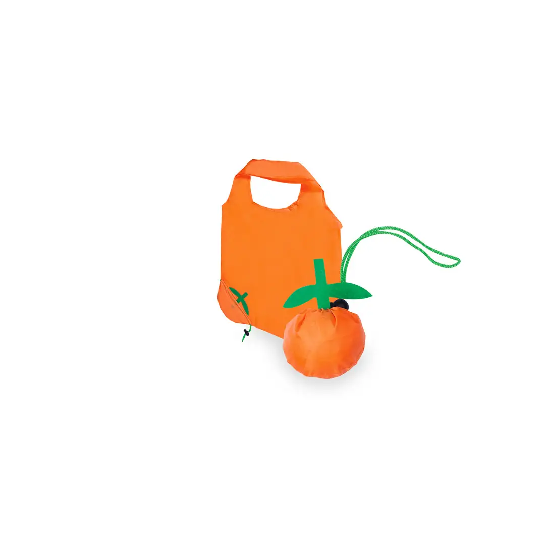 Borsa Nylon Pieghevole Frutta 40x38 Personalizzata Ideale come Gadget per Supermercati o Promozionali