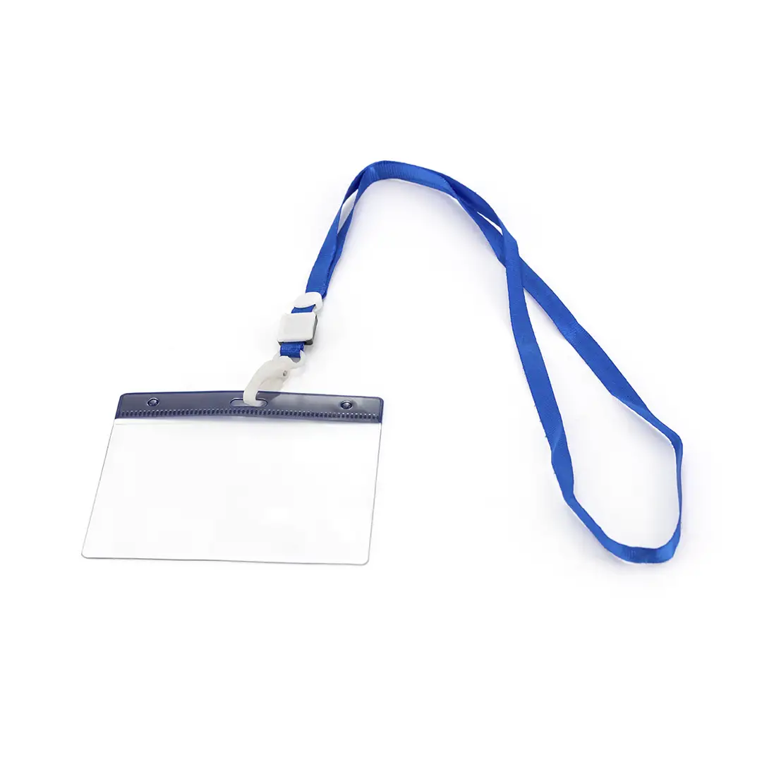 Porta Badge con Cordoncino Coordinato Personalizzato Ideale per Congressi, Convegni