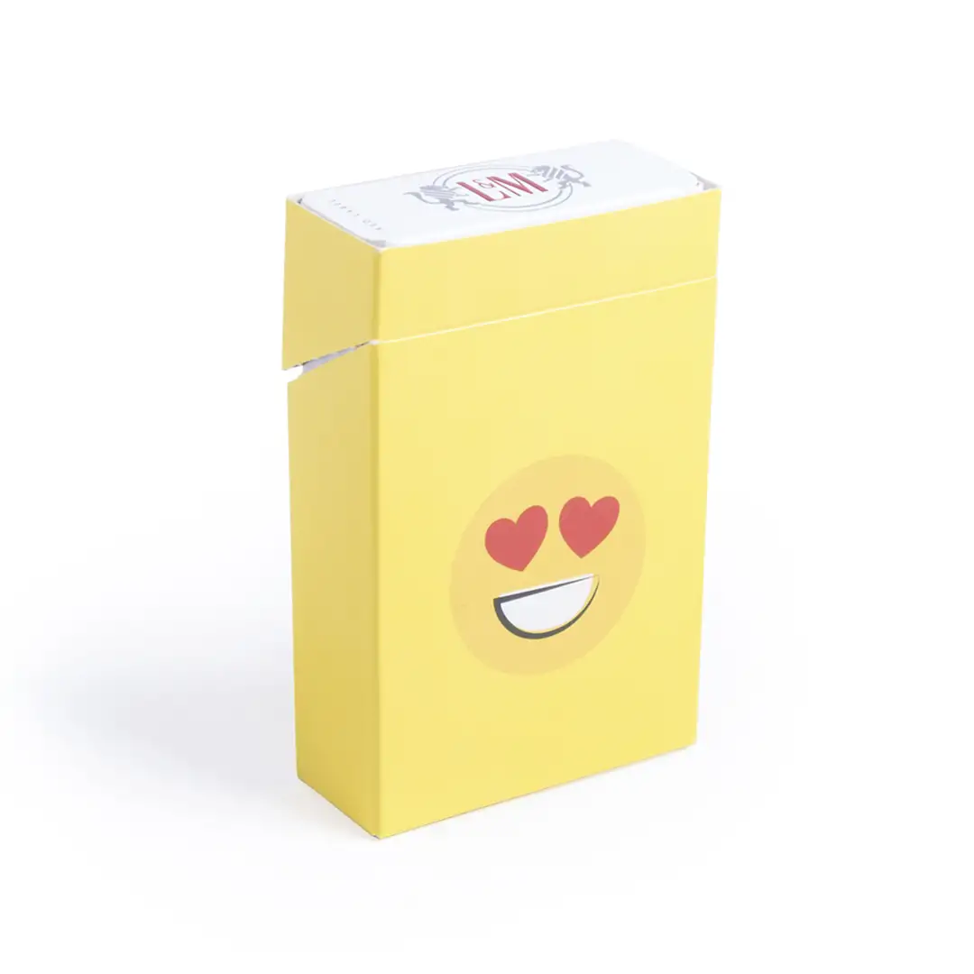 Custodia in Cartone per Sigarette Emoji Personalizzata