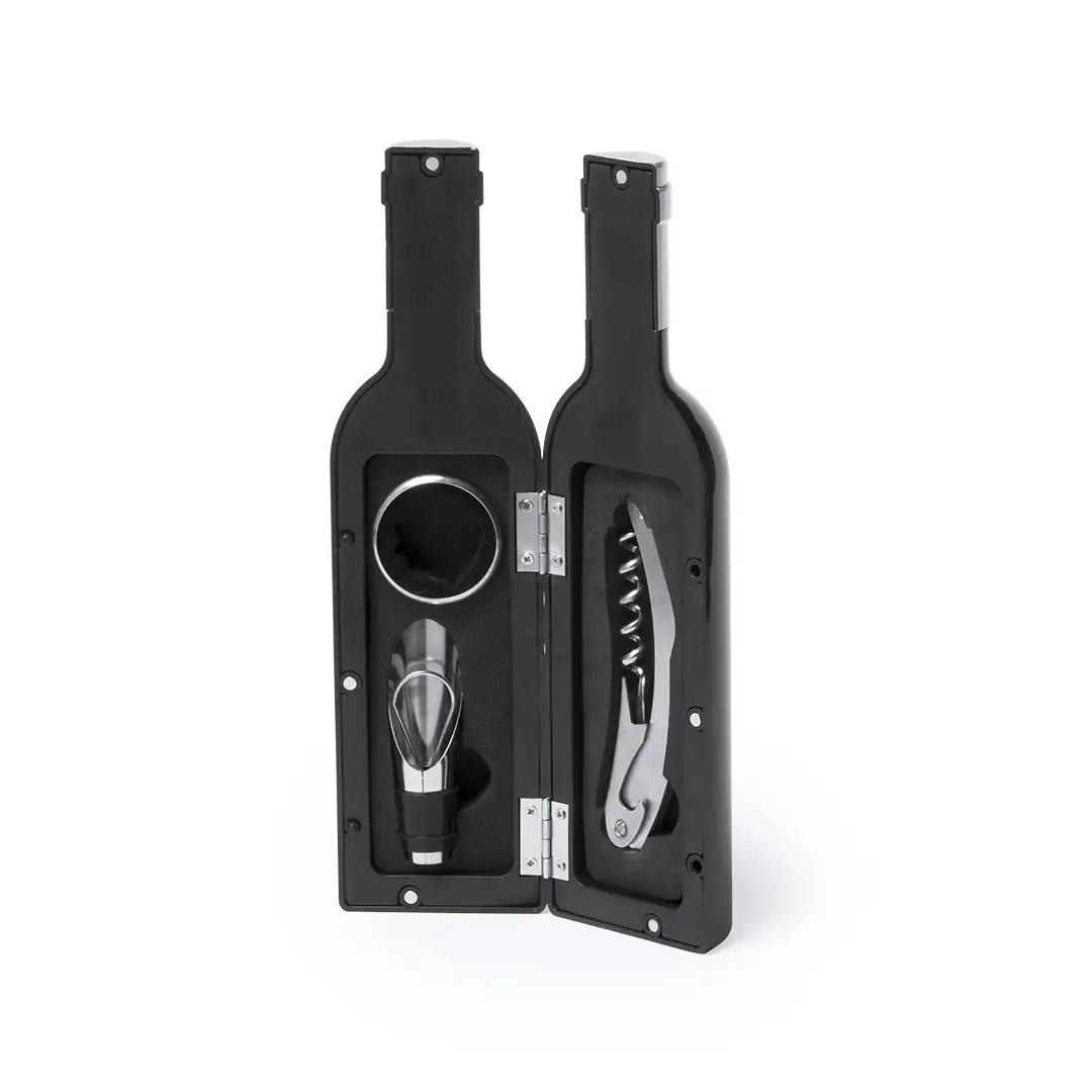 Set per il Vino in Bottiglia di ABS Personalizzato Ideale come Idea Regalo