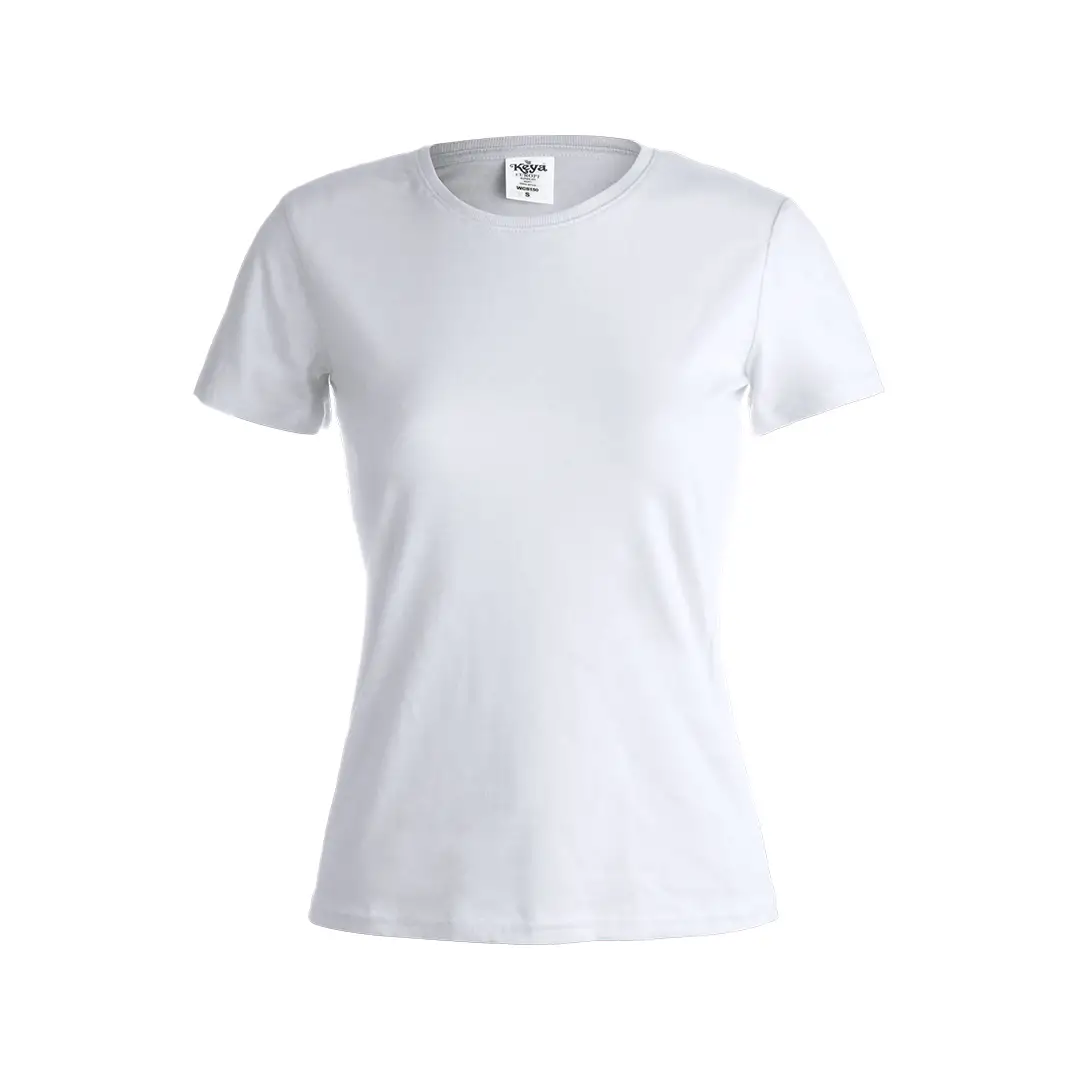 T-Shirt Donna Manica Corta Bianca Personalizzata - Makito Italia