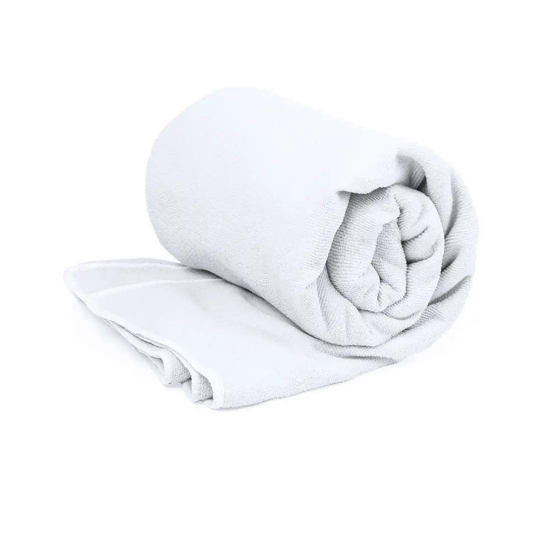 Asciugamano Ultra Assorbente in Microfibra Personalizzato Ideale come Gadget Mare, Palestra, Piscina