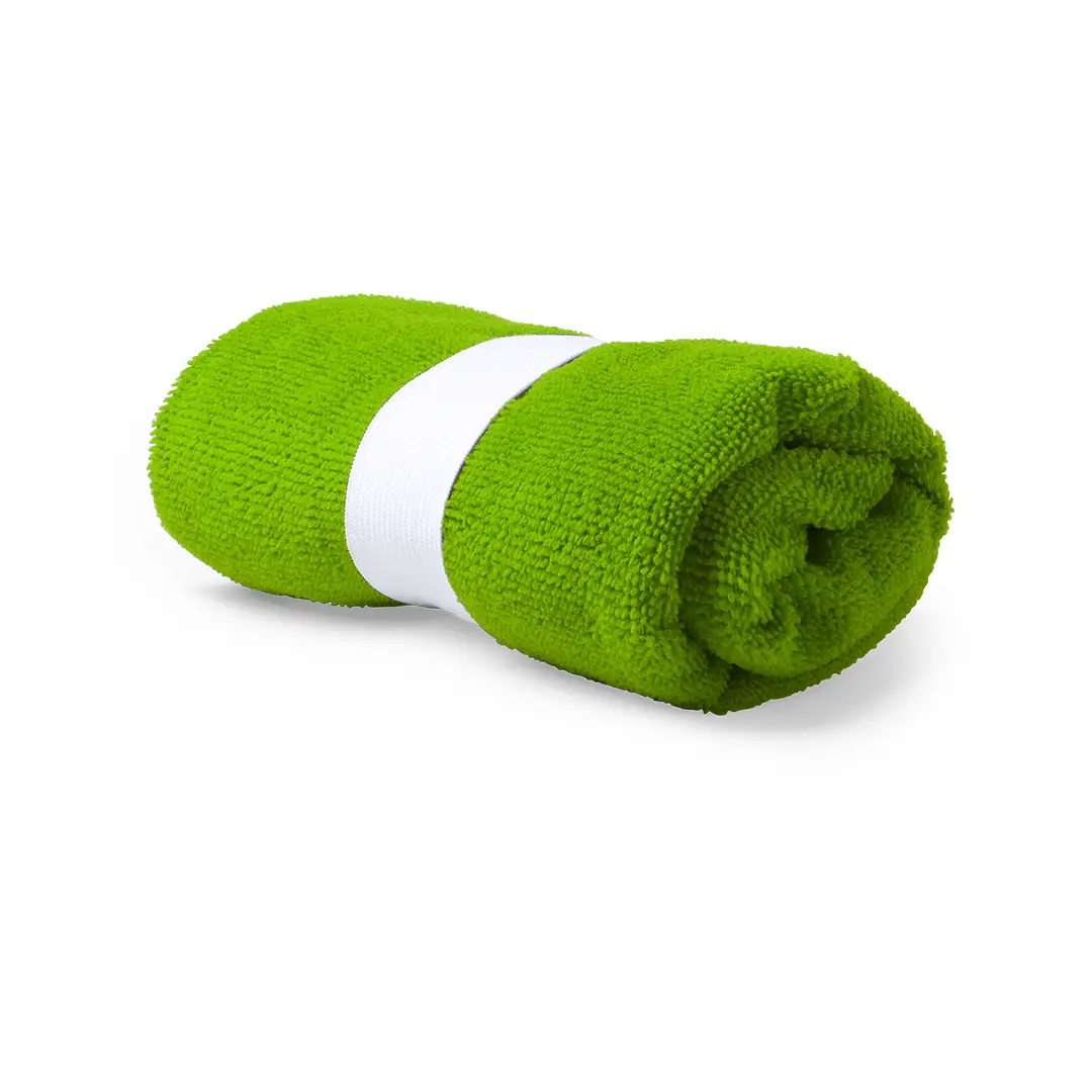 Asciugamano in Microfibra 40x90 con Elastico Personalizzato Ideale come Gadget Spiaggia, Palestre