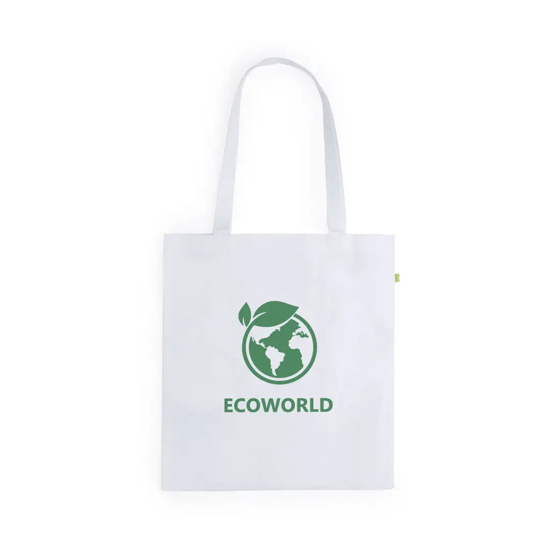 Shopper Ecologica Fibra Bambu' 37x41 Personalizzata Ideale come Gadget Ecosostenibile