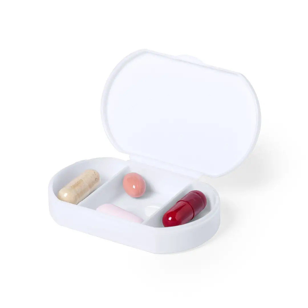 Porta Pillole Antibatterico Personalizzato Ideale come Gadget per Medici, Informatori Scientifici, Centro Medico