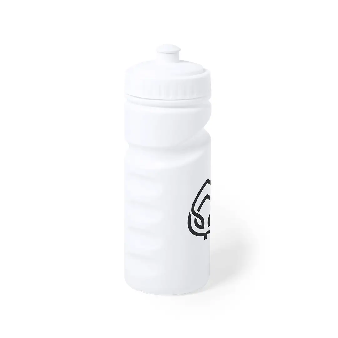 Borraccia Antibatterica in PE Bianco BPA Free 500ML Ideale per lo Sport