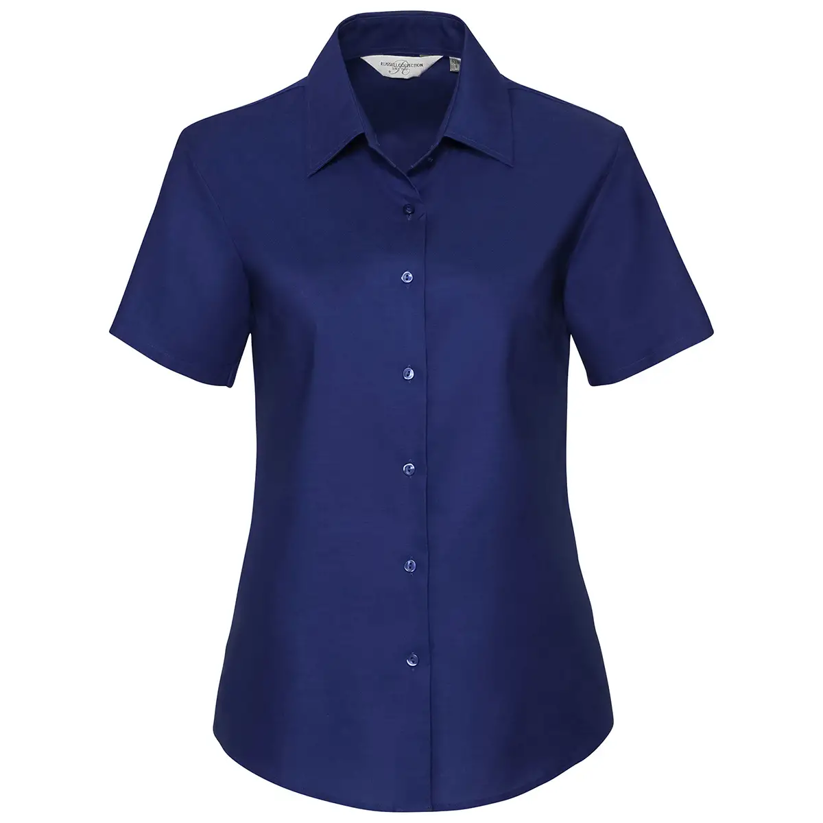 Camicia Ladies' Short Sleeve Easy Care Oxford Shirt