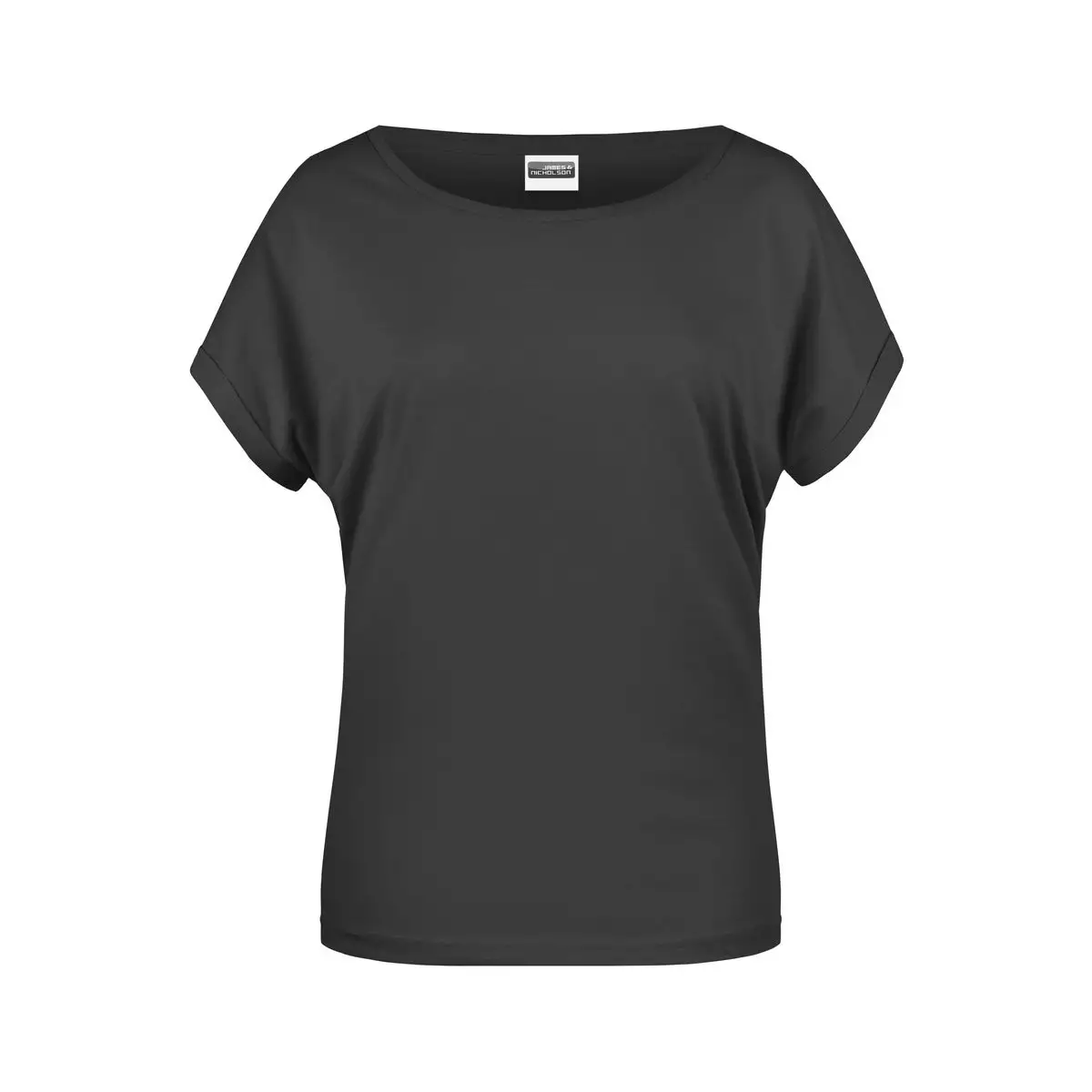 T-Shirt Donna Manica Corta Cotone Personalizzata - James&Nicholson