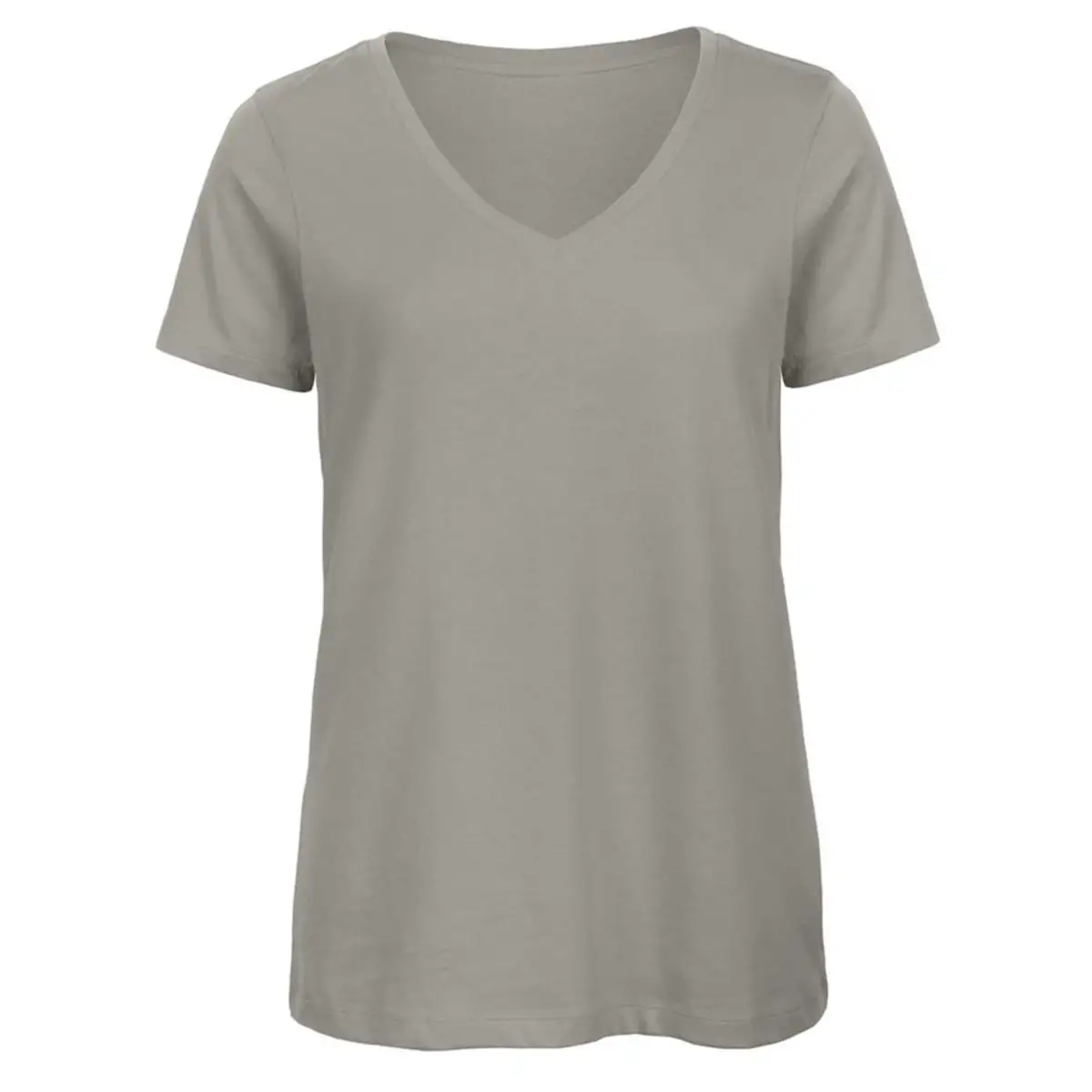 T-Shirt Cotone Manica Corta Scollo V Personalizzata - B&C Collection