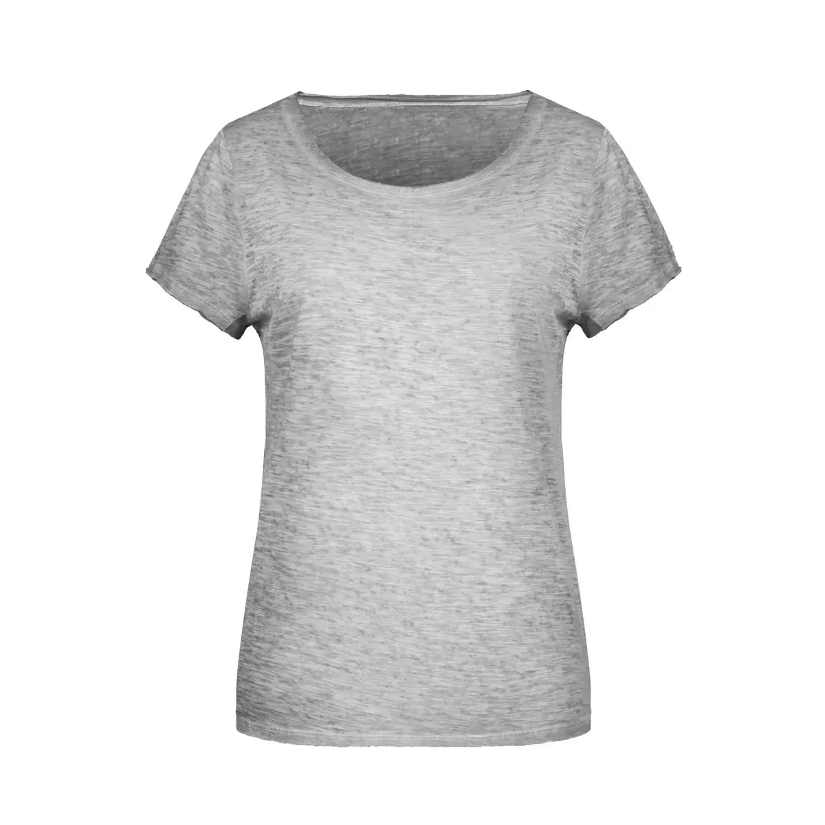 T-Shirt Donna Vintage Manica Corta Cotone Personalizzata - James & Nicholson