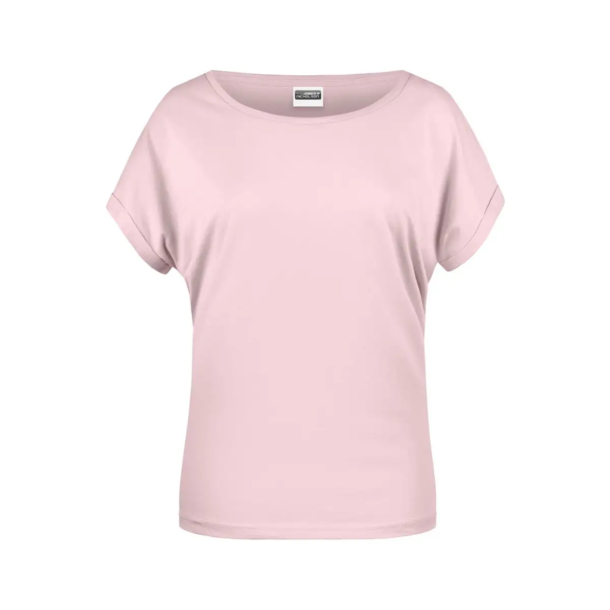 T-Shirt Donna Manica Corta Cotone Personalizzata - James&Nicholson