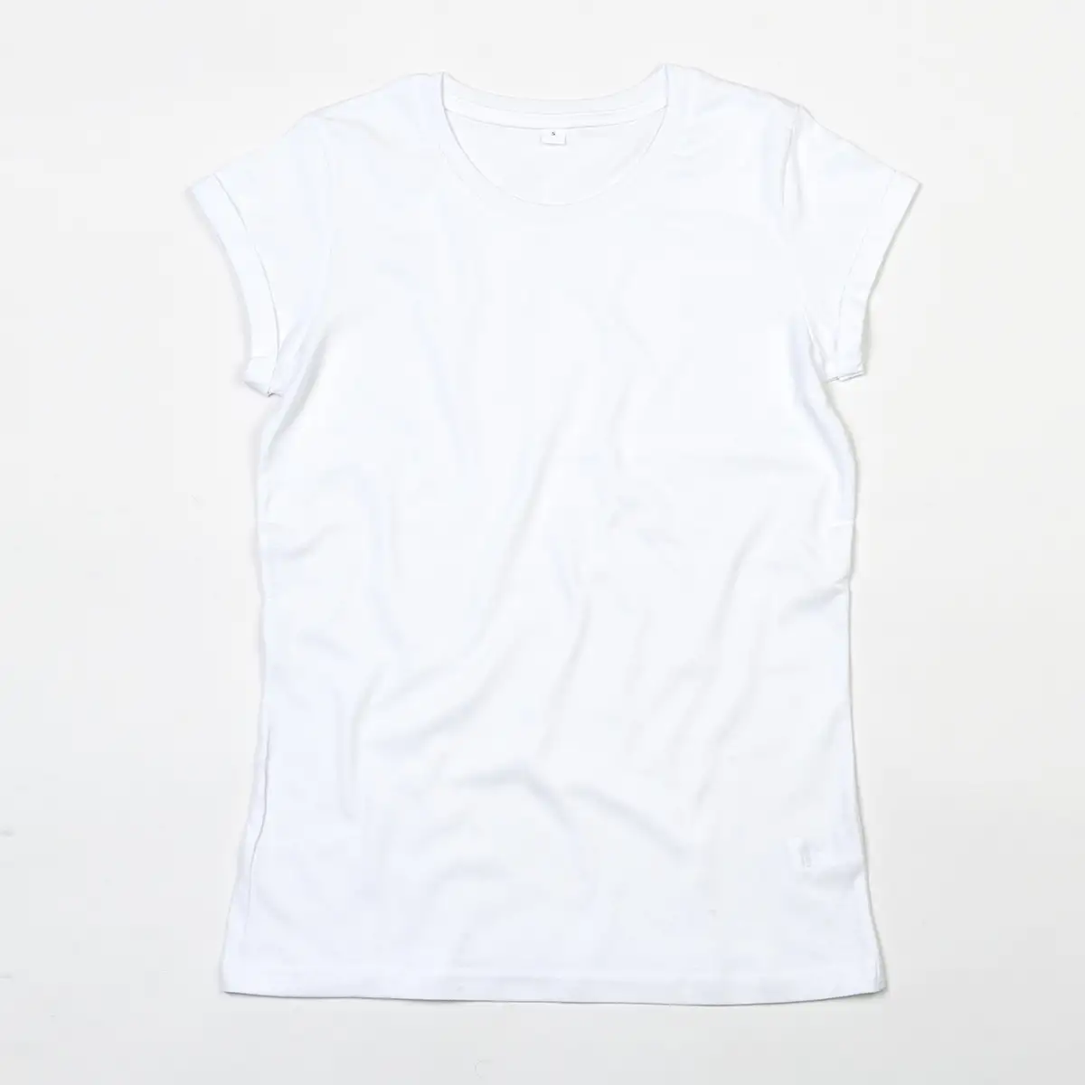 T-shirt Women's Roll Sleeve T