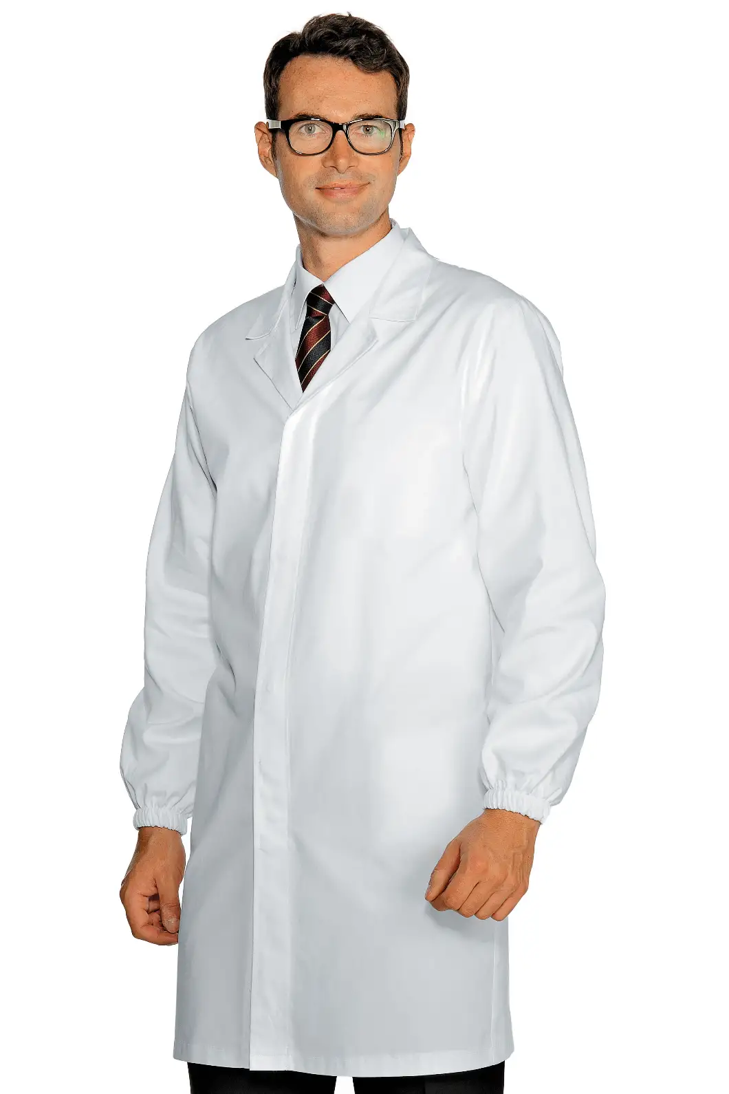 Camice da Medico, Paramedico, Veterinario Senza Tasche Esterne Personalizzato - Isacco