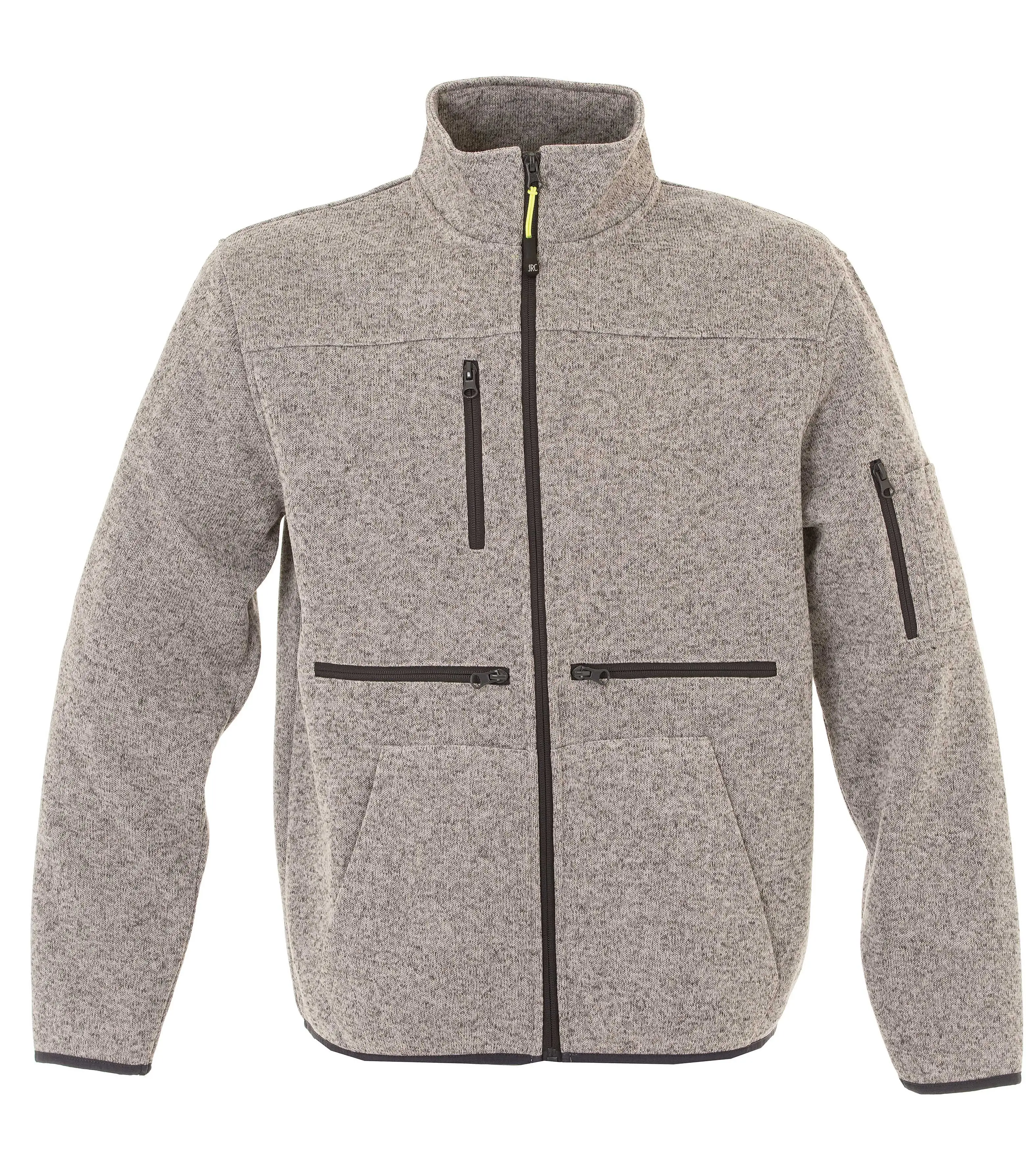 Knitted fleece hannover - light grey - s