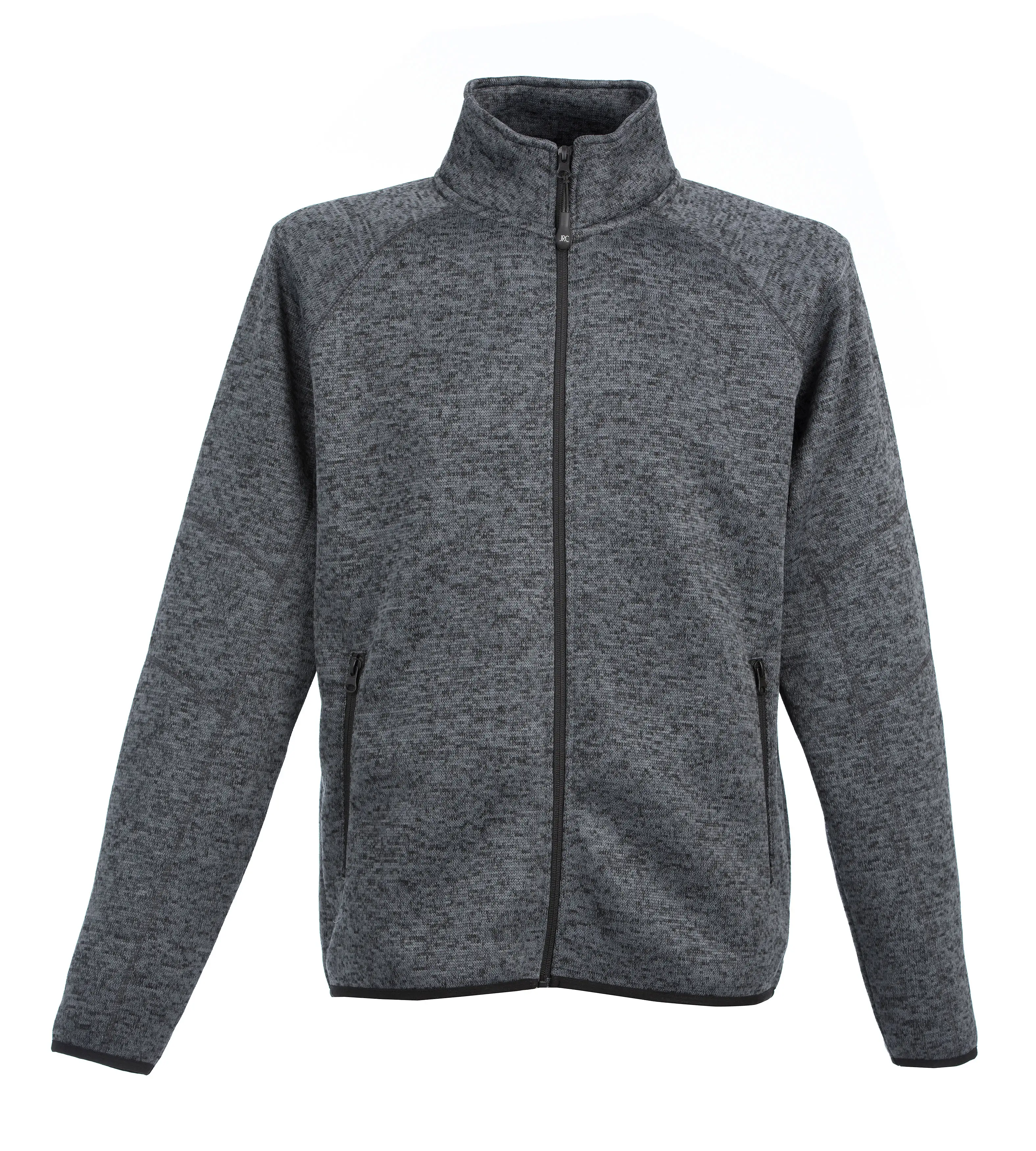 Knitted fleece leichester - dark grey - s