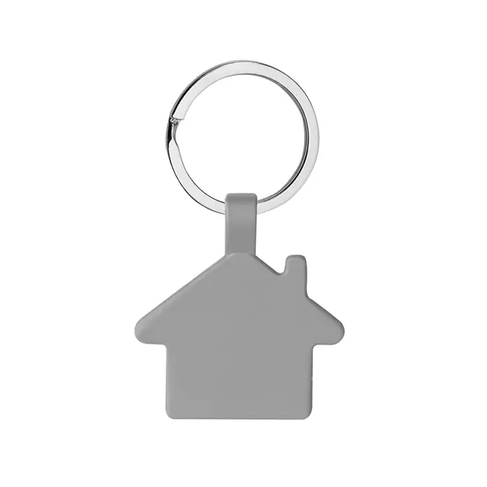 Portachiavi in Metallo a Forma di Casa Personalizzato Ideale come Gadget  per Agenzie Immobiliari