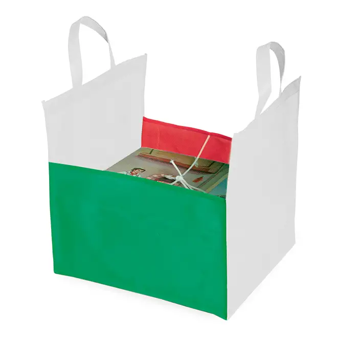 Shopper Porta Pizze Fino a 6 Cartoni TNT 36x37 Personalizzata Ideale per Pizzerie, Take Away