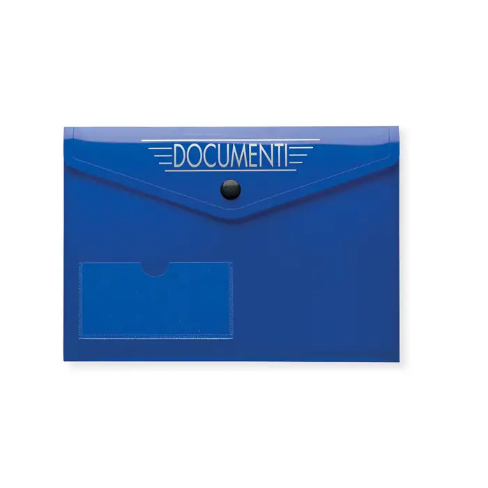 Porta Documenti Tasca Esterna Tessere Pvc 22x16 Personalizzata